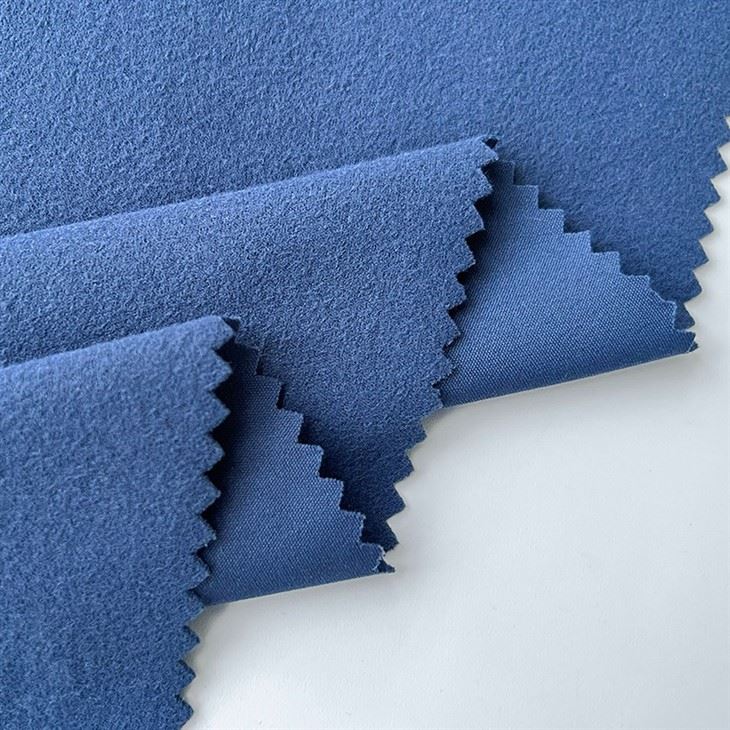 Polyester-spandex Fleece Fabric factory